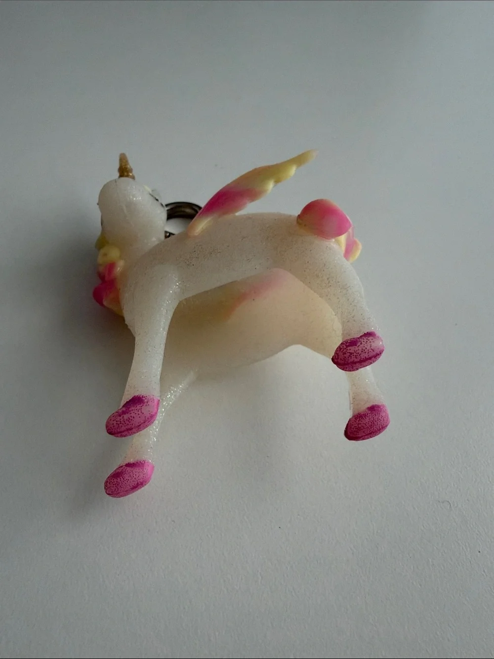 Bath & Body Works - Full Unicorn - Hand Sanitizer Holder - Glitter - Rainbow